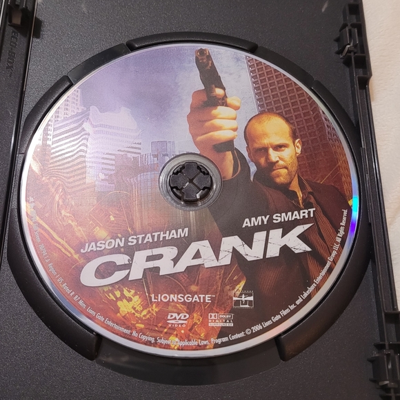 ๐ 3 for $10 ๐ DVD Crank (2006) full screen edition EUC - Picture 5 of 6